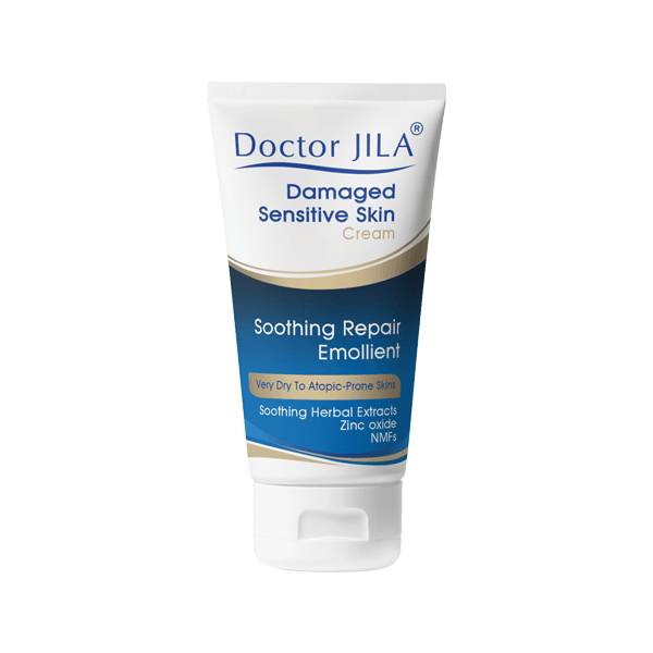 Dr-Jila-Damaged-Sensitive-Skin-Cream کرم نرم کننده پوست های حساس و آسیب دیده دکتر ژیلا
