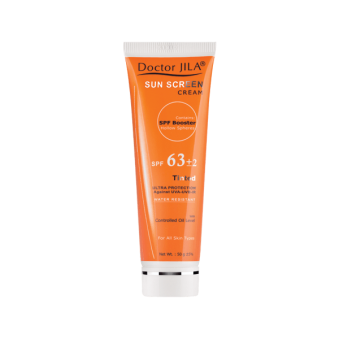 کرم ضد آفتاب رنگی SPF63 دکتر ژیلا حاوی عصاره های گیاهی با خواص ضد چروک، مرطوب کننده و نرم کننده می باشد و خاصیت ضد چروک دارد.
