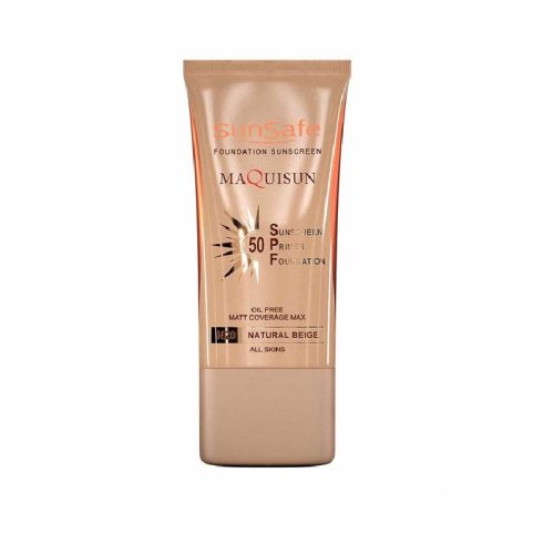 ضد آفتاب کرم پودری و پرایمری SPF50 سان سیف