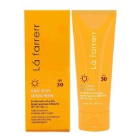 کرم ضد آفتاب و ضد لک بی رنگ SPF30 لافارر پوست خشک و معمولی 40 میلی لیتر - Image 2