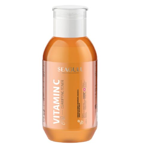 Seagull Clarifying Tonic With Vitamin C For Oily Skins 250ml تونیک روشن کننده حاوی ویتامین C سی گل