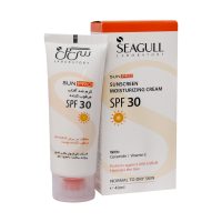 کرم ضد آفتاب مرطوب کننده سی گل SPF30 بی رنگ