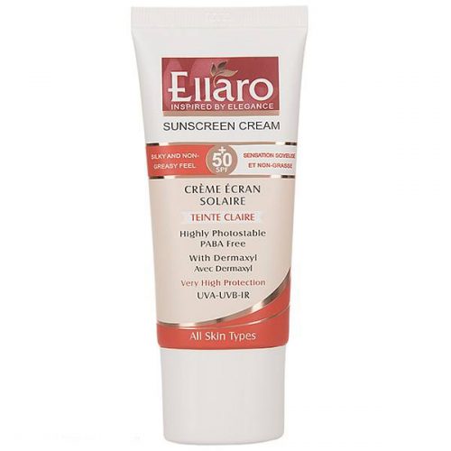1480376 کرم ضد آفتاب SPF50 الارو مدل Teinte Claire مناسب انواع پوست