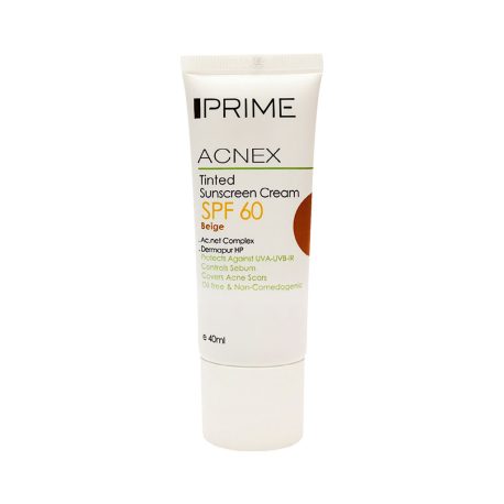 کرم ضد آفتاب رنگی SPF60 فاقد چربی پریم محصول با ساختاری سبک و ابریشمی است که ضمن کنترل ترشح سبوم، به طور موثری از پوست چرب در برابر آفتاب محافظت می کند.