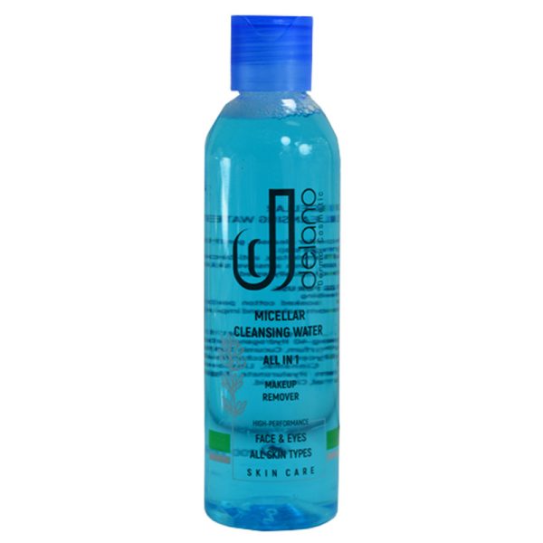 محلول پاک کننده آرایش صورت و چشم دلانو محلول پاک کننده آرایش صورت و چشم دلانو محصولی مناسب برای پاک کردن عمیق منافذ پوست از آلودگی ها و آرایش باقی مانده از صورت و چشم ها می باشد.