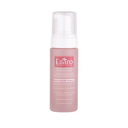 comforting-and-revitalizing-foam-ellaro فوم شستشوی صورت کامفورتینگ الارو مناسب پوست های معمولی، خشک و حساس (200ml) - Image 1