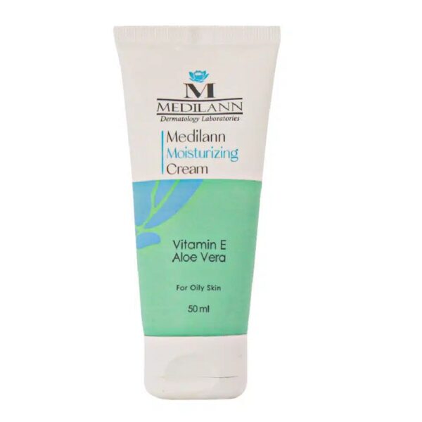 Medilann Moisturizing Cream Greasy Skins 50 ml کرم مرطوب کننده پوست چرب مدیلن
