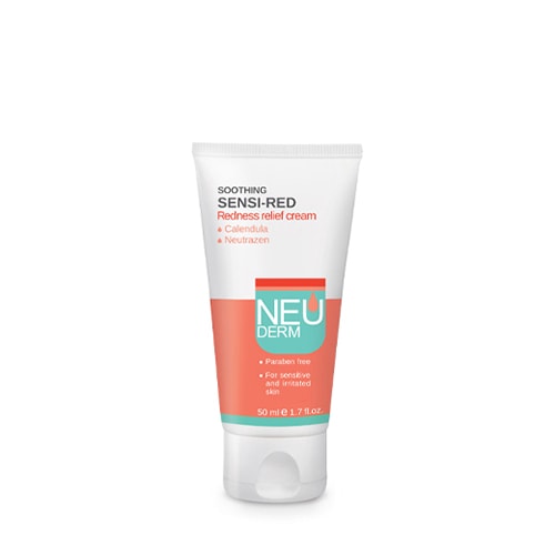redness-relief-cream-neuderm کرم ضد قرمزی سوتینگ سنسی رد نئودرم