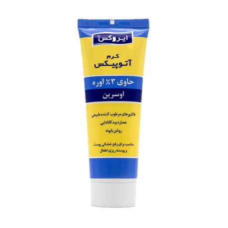 کرم اوره اوسرین 3% آتوپیکس ایروکس متناسب با پوست نوزادان و کودکان است. این کرم موجب افزایش توان حفظ رطوبت در لایه شاخی پوست می شود.