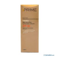 کرم ضدآفتاب جوان‌کننده رنگی SPF 50 پریم محصولی با سه عملکرد همزمان است که نیاز روزانه فرد به محصولات ضد آفتاب، ضد چروک و مرطوب کننده را برطرف می نماید.