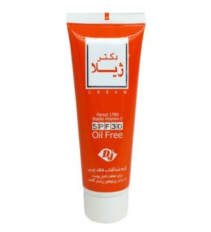 کرم ضد آفتاب رنگی فاقد چربی SPF30 دکتر ژیلا 30 گرم