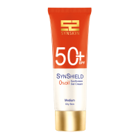 كرم ضد آفتاب SPF50 رنگی ساین شیلد مناسب پوست چرب