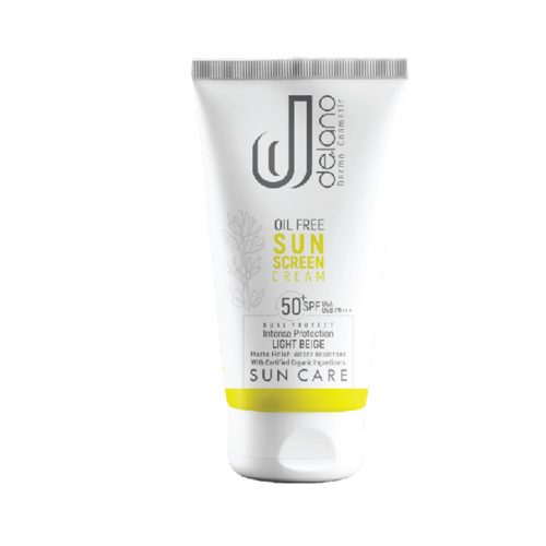 delano-sunscreen-cream-oil-free-l-b-50ml کرم ضد آفتاب رنگی فاقد چربی دلانو SPF50