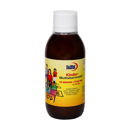 EuRho-Vital-New-Kinder-Multivitaminsaft-200-ml شربت مولتی ویتامین کیندر یوروویتال
