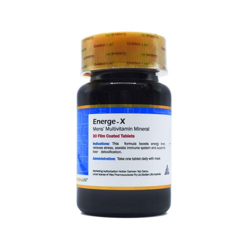 Golden-Life-Energe-X-60-Tabs قرص انرژکس گلدن لایف
