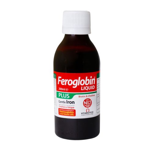 Vitabiotics-Feroglobin-Plus-Liquid-200-ml-2 شربت فروگلوبین پلاس ویتابیوتیکس
