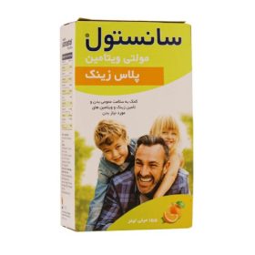 شربت مولتی سانستول پلاس زینک 155 میلی لیتر - Image 3