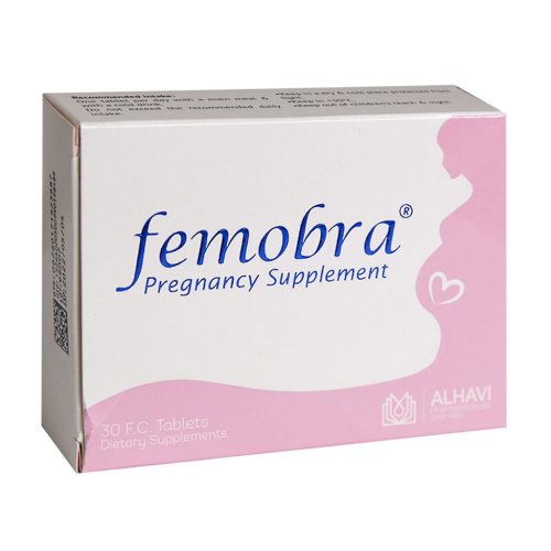 Alhavi-Pregnancy-Supplement-Femobra-30-Tablet قرص روکش دار فموبرا الحاوی