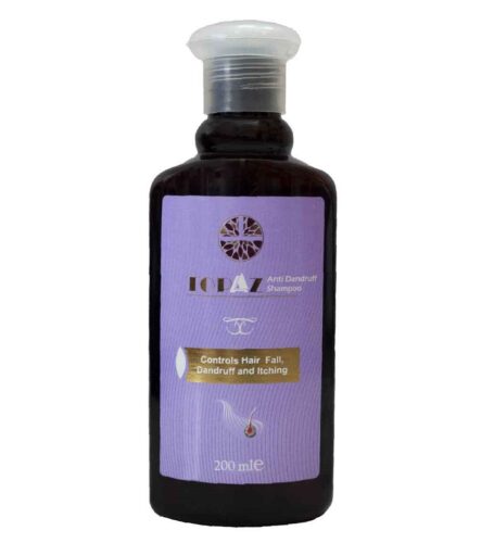 Topaz Controls Hair Fall And Dandruff Shampoo 200ml شامپو ضد شوره و ضد ریزش مو توپاز