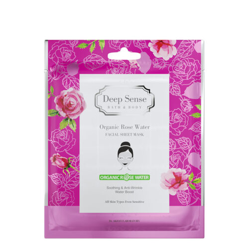 Seagull Deep Sense Organic Rose Water Facial Sheet Mask 25ml ماسک صورت نقابی گلاب دیپ سنس
