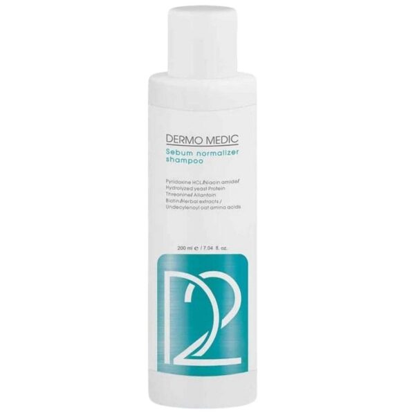Dermo-Medic-Sebum Normalizer Shampoo D2 شامپو متعادل کننده چربی D2 درمومدیک