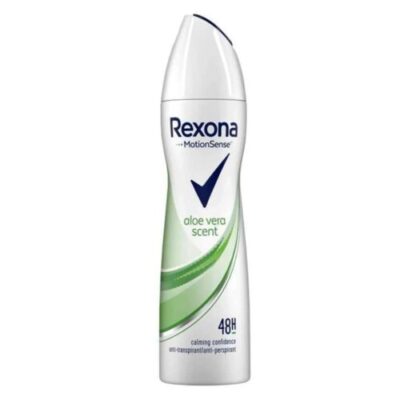 اسپری ضد تعریق رکسونا REXONA مدل aloe vera scent ایتالیایی حجم 200 میلی لیتر اورجینال