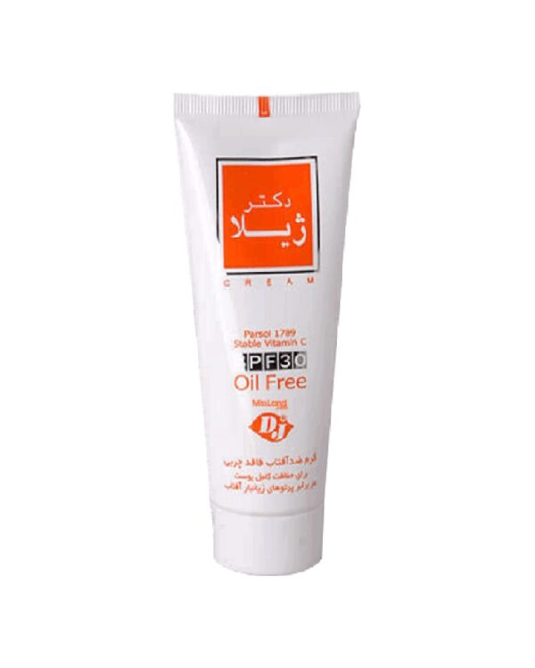 کرم ضد آفتاب بی رنگ فاقد چربی SPF30 دکتر ژیلا ۶۵ گرم - Image 1