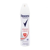 اسپری بدن زنانه 200 میلی لیتر رکسونا Rexona مدل antibacterial protection