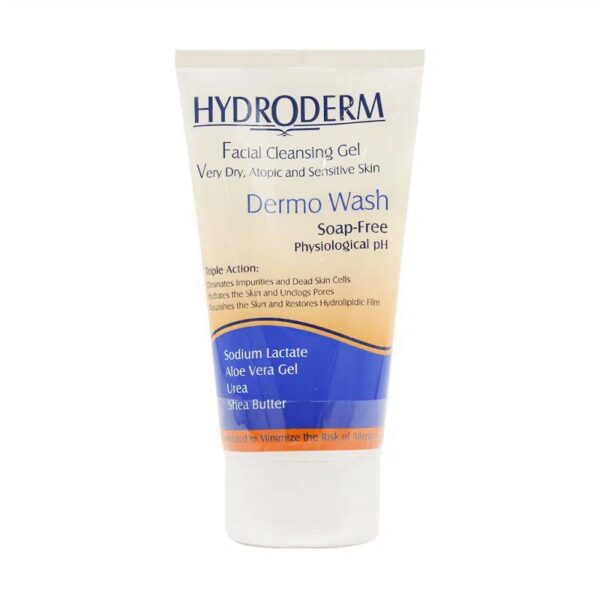 Hydroderm Dermo Wash For Dry Skin 150 ml ژل شستشوی صورت پوست خشک هیدرودرم 150 گرم