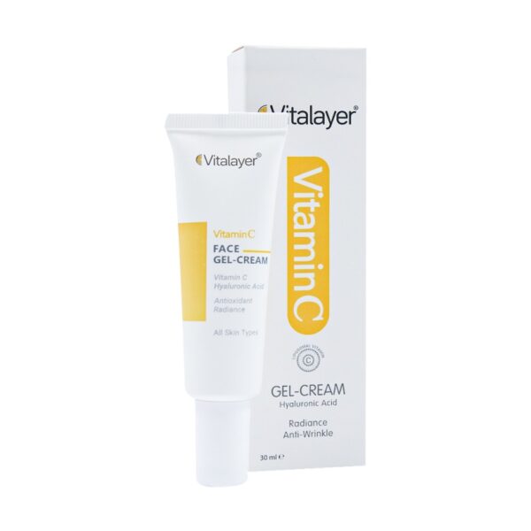 Vitalayer Vitamin C Face Gel Cream 30 Ml ژل کرم ویتامین C صورت ویتالیر 30 میلی لیتر - Image 1