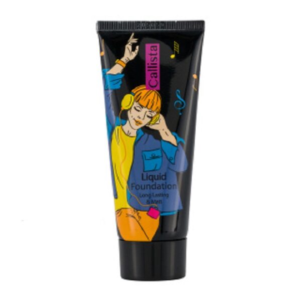 Callista Liquid Long Lasting And Matt Foundation کرم پودر مات کالیستا مدل Long Lasting مناسب انواع پوست حجم 35 میلی لیتر - تصویر 1